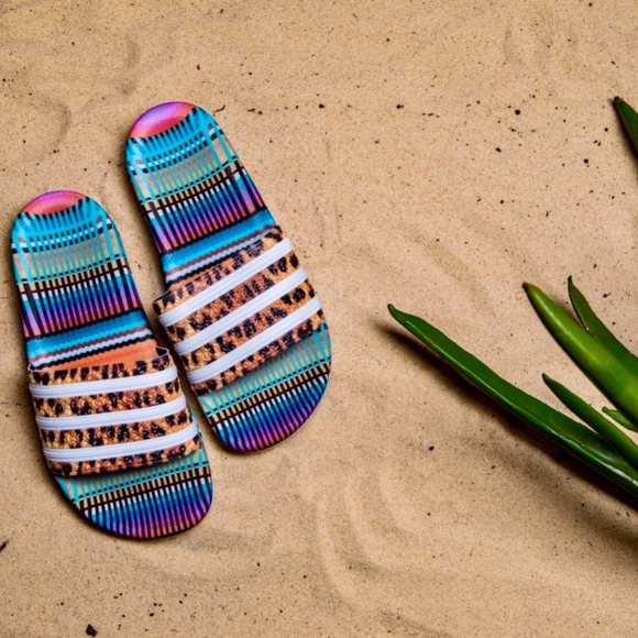 adidas x farm adilette